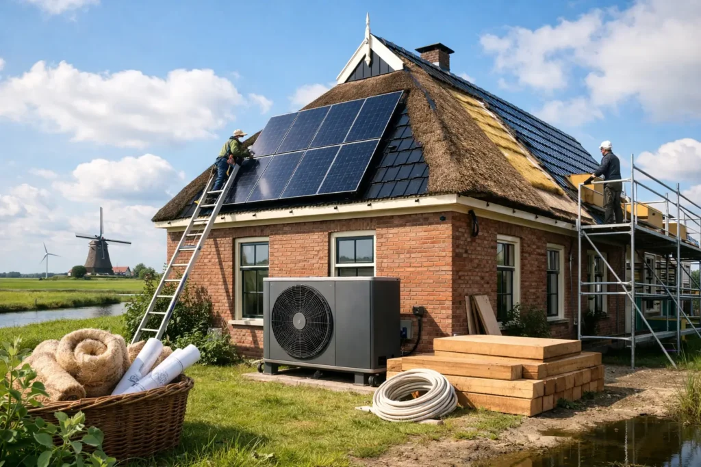 Friese woning verduurzamen: stappenplan