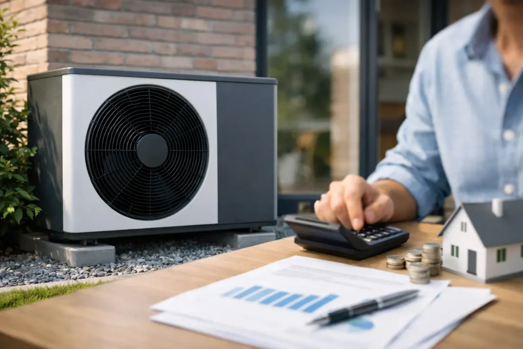 Subsidie voordeel warmtepomp: rekenvoorbeeld