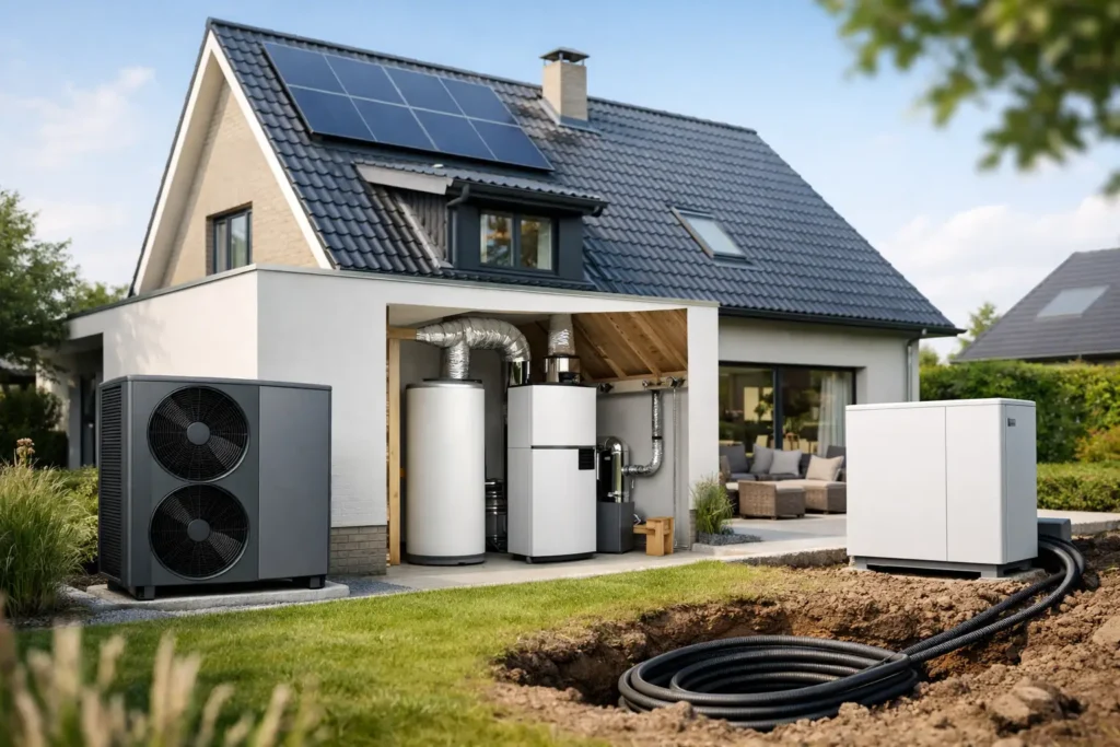 Welke warmtepomp past bij mijn huis?