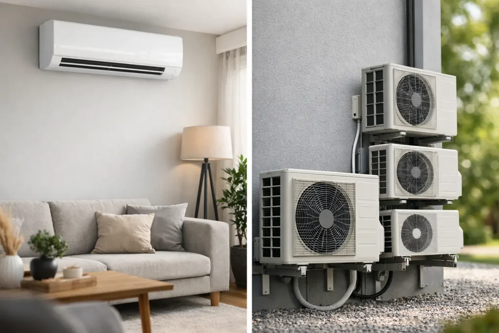 Single split of multisplit airco kiezen?