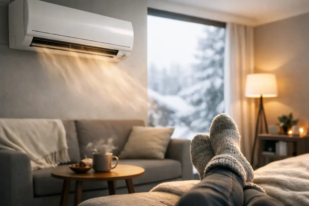 Airco verwarmen in de winter - slim of niet?