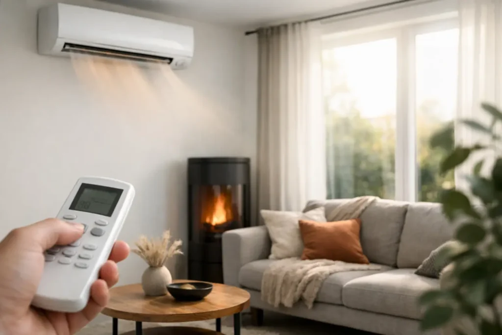 Handleiding airco als bijverwarming thuis