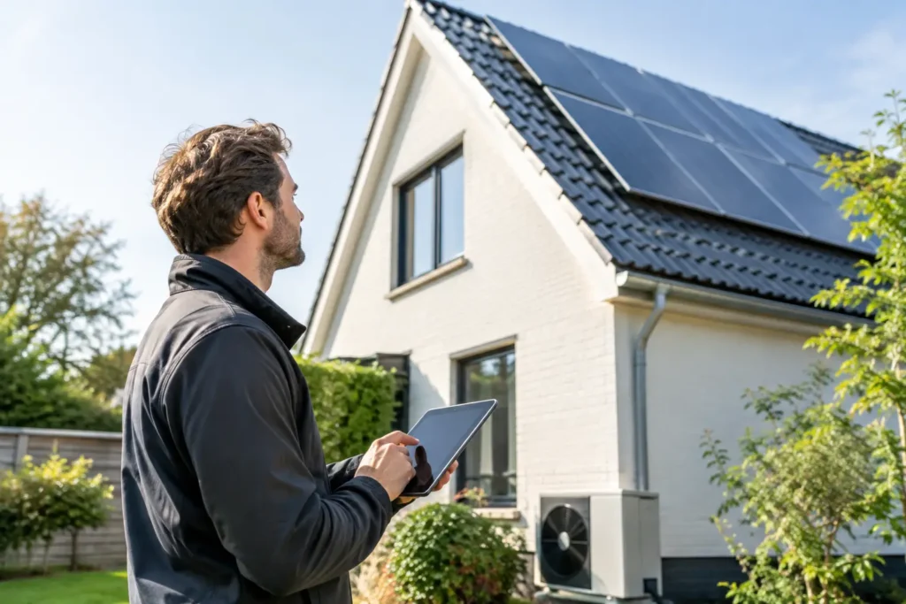 Stappenplan woning verduurzamen installatie