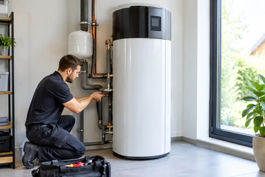 Warmtepompboiler plaatsingseisen uitgelegd